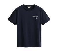 Gant - Camiseta Gráfica - Tops - Mujer - Azul - S -