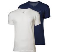 GANT Camiseta Hombre, 2er Paquete - Cuello V 2-PACK, Pico, de Manga Corta