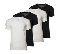GANT Camiseta Hombre, 4er Paquete - Cuello V 4-PACK, Pico, de Manga Corta