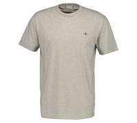 GANT Camiseta Hombre - Regular Escudo, Redondo, Manga Corta, Algodón, Bordado