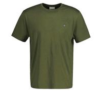 GANT Camiseta Hombre - Regular Escudo, Redondo, Manga Corta, Algodón, Bordado