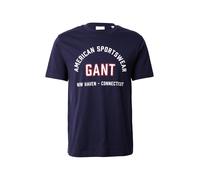 GANT Camiseta marino / rojo / blanco M marino / rojo / blanco