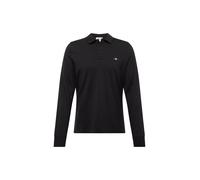 GANT Reg Shield LS Pique Rugger Camisa de Polo, Black, XL para Hombre