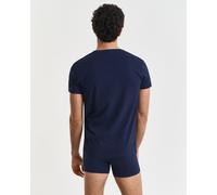 GANT Camiseta navy / blanco XL navy / blanco