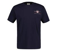 GANT Camiseta navy / gris / rojo XXL EUR