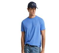 GANT Camiseta para Hombre Reg Shield SS, Blue, M