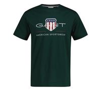 GANT Camiseta Para Hombre Regular Archive Shield Verde Tartan Green 3XL