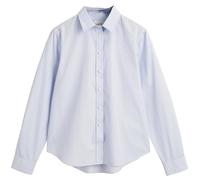 GANT Reg Poplin-Camiseta Shirt, Azul Claro, 36 para Mujer
