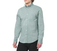 GANT Camiseta REG Poplin, Verde, 44