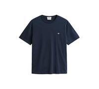 GANT Camiseta Reg Shield SS para Hombre, Azul Noche, XXXXXL