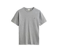 GANT Reg Shield SS T-Shirt Camiseta, Grey Melange, 5XL para Hombre