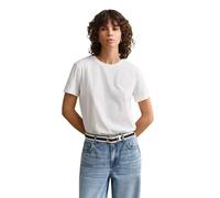 GANT Camiseta Reg Tonal Shield SS para Mujer, Blanco, XS