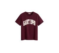 GANT Camiseta rosé / rojo oscuro / blanco S EUR