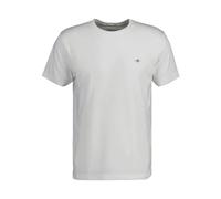 GANT Slim Shield SS T-Shirt Camiseta Ajuste Fino, White, M para Hombre