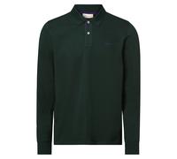 GANT Polo Reg Contrast Pique LS, Verde, XXL