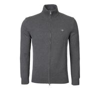 GANT Cárdigan Casual de Algodón con Cremallera Suéter cárdigan Hombre (Pack de 1)