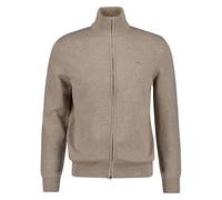 GANT Cárdigan de algodón Casual con Cremallera para Hombre Sudadera DE ALGODÓN con Cremallera (1 Unidad), 4XL