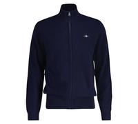 GANT Cárdigan extrafino con Cremallera de Lana de Cordero, Marine, XXXXL