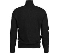 GANT Cárdigan extrafino de Lana de Cordero con Cremallera para Hombre, Gris Oscuro, M