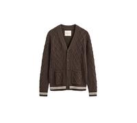 GANT Cárdigan marrón / blanco L EUR