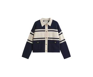 GANT Cárdigan navy / blanco S navy / blanco