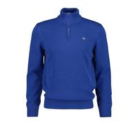 GANT Casual Cotton Half Zip Suéter pulóver, Color Azul, L para Hombre