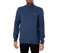 GANT Casual Cotton Halfzip Suter Pulver Hombre