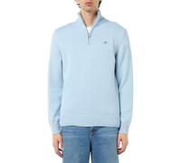 GANT Casual Cotton Media Zip, Azul (Fresh Blue), Small