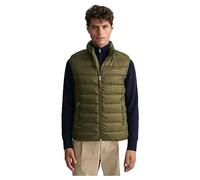 GANT Chaleco acolchado ligero para hombre, color azul, Juniper Green., M