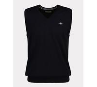 Gant Chaleco de hombre corte regular y bordado en pecho. Azul marino 3XL/7