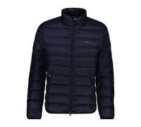 GANT Chaqueta Acolchada Light Down Jacket Hombre Plumas Cuello Alto Azul Negro