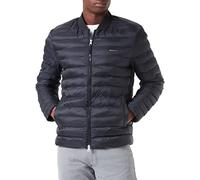 GANT Light Padded Bomber Jacket Chaqueta, Black, M para Hombre