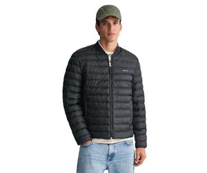 GANT Chaqueta bomber acolchada para hombre, color negro, estándar