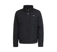 GANT Tramposo de Viento Acolchado Chaqueta, Negro, XL para Hombre