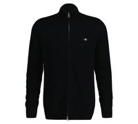 GANT Chaqueta de Punto Hombre - Informal Algodón Cremallera Punto, Cuello Alto,