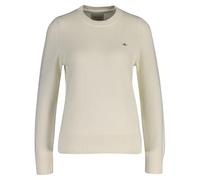 GANT Clásico algodón con cuello en C, crema, M