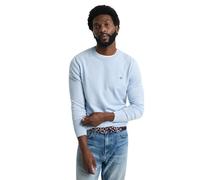 GANT Classic Cotton C-Neck, Azul (Fresh Blue), Small