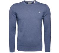 GANT Classic Jersey Sudadera Hombre Cuello Redondo Algodón Azul Marino XL