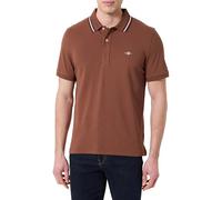 GANT Collar Tipping SS Polo, Caoba, XL