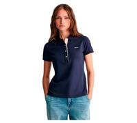 GANT Contrast Collar SS Pique Polo, Azul Noche, XS