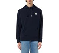 GANT Contrast Sweat Hoodie Sudadera con Capucha, Azul Noche, S para Hombre