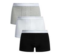 GANT Core Trunk 3-Pack Ropa Interior, Negro, Blanco, Talla única (Pack de 3) Hombres