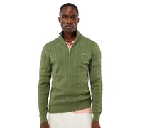 GANT Cotton Cable Half Zip Suéter pulóver para Hombre