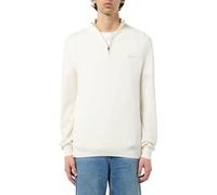 GANT Cotton Pique Half Zip Suéter pulóver, Fuente de Huevo, XXL para Hombre