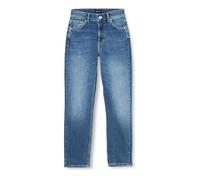 GANT Cropped Slim Jeans, Mid Blue Worn In, 26 para Mujer