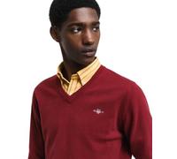 GANT CTN/WO V-Neck, Rojo Vino, XL