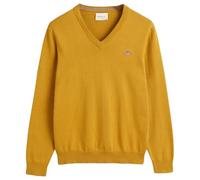 GANT Cuello en V de algodón clásico, Amarillo Plátano, XXL