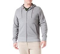 GANT D1. The Original Full Zip Hoodie Sudadera con Capucha, Grey Melange, XS para Hombre