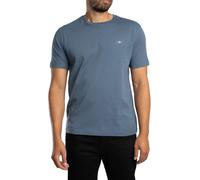 GANT de los hombres Camiseta con escudo de archivo estampado, Azul