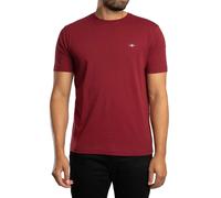 GANT de los hombres Camiseta con escudo de archivo estampado, rojo